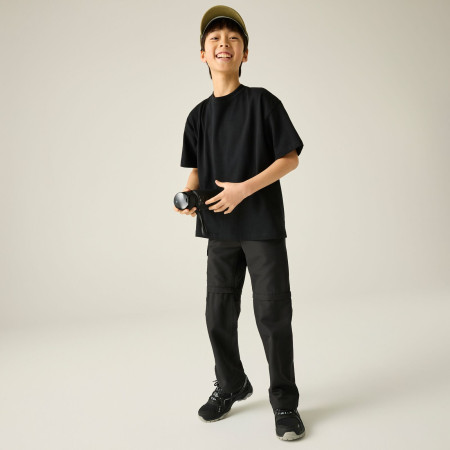 Dětské kalhoty Regatta Sorcer Z/O Trousers III Black