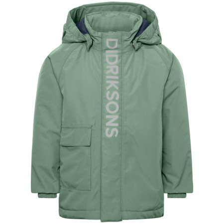 Dětská zimní bunda Didriksons Talvi Kids Jkt 2 Dark Moss