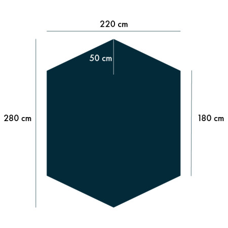 Podlážka ke stanu Warg Footprint 3