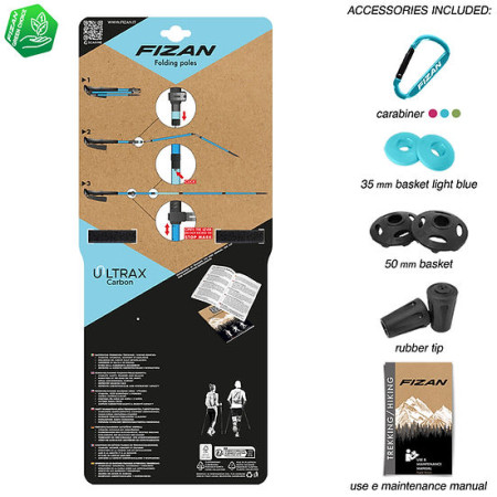 Trekové hole Fizan Ultrax Carbon