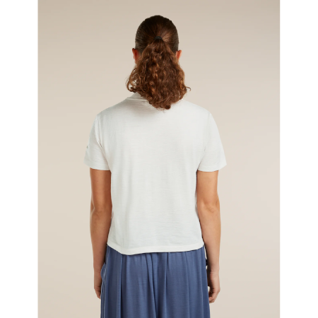 Dámské triko Icebreaker Merino 150 Tech Lite SS Crop Tee NZ Flora
