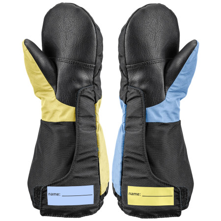 Dětské lyžařské rukavice Leki Little Swtch Zero Mitt Long black-light blue