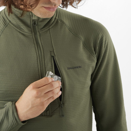 Pánské funkční triko Salomon Essential Lightwarm HZ M