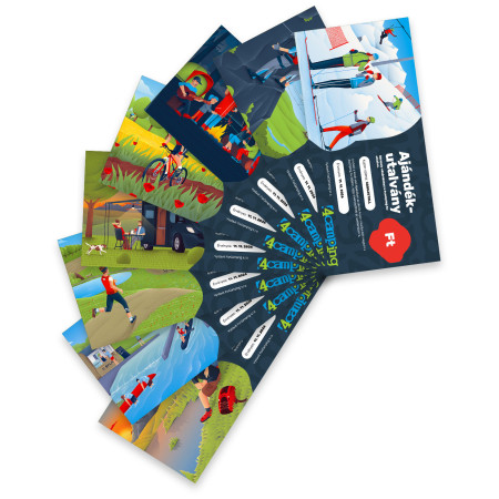 Voucher 4camping Elektronický dárkový poukaz HU