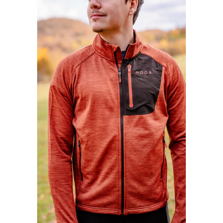 Pánská mikina MOOA Nyore Grid 220