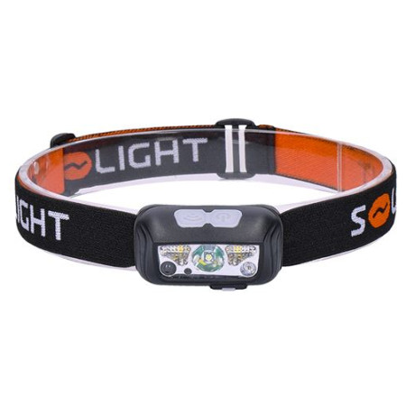 Čelovka Solight LED nabíjecí svítilna 150 + 100lm
