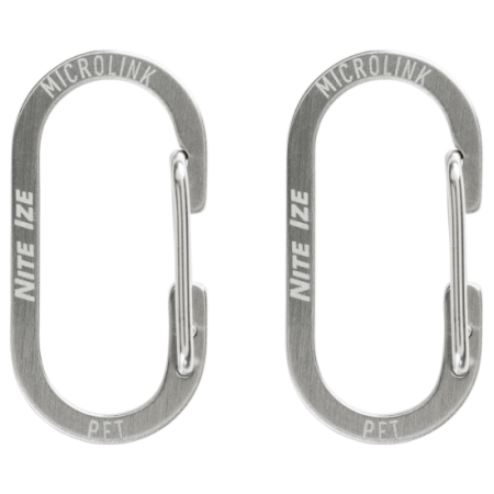 Sada karabin Nite Ize MicroLink Pet Tag Carabiner - 2 Pack