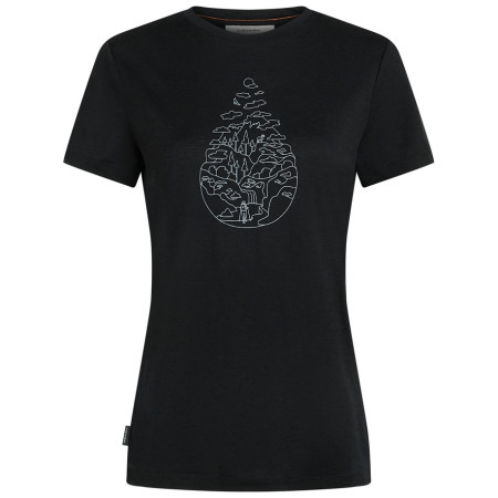 Dámské triko Icebreaker Women Merino 150 Tech Lite SS Tee Hike Path