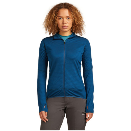 Dámská funkční mikina Icebreaker Women Merino Blend 300 RealFleece™ Descender LS Zip