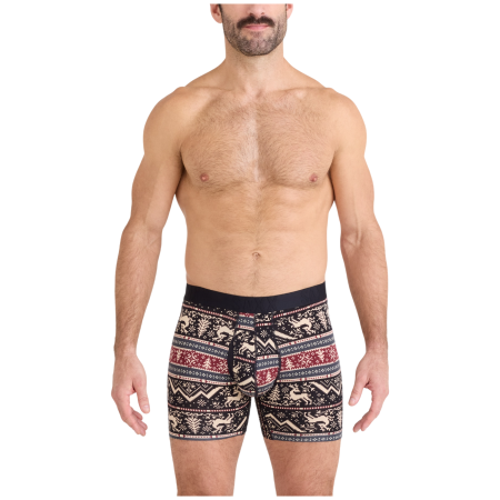 Pánské boxerky Saxx Droptemp Cooling Cotton Boxer Brf Fl 2Pk
