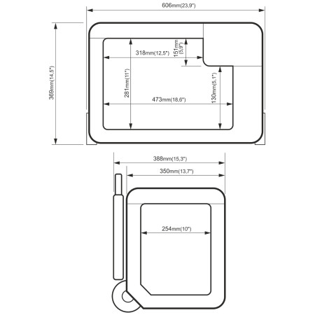Chladící box Yolco BCX30
