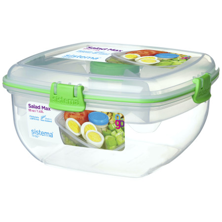 Salátový box Sistema Salad Max To Go 1,63L