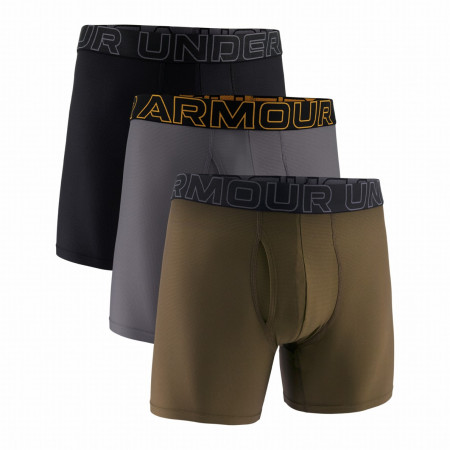 Pánské boxerky Under Armour UA Performance Tech Mesh - Solid 6in 3PK