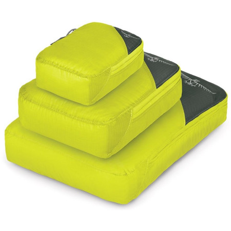 Sada obalů Osprey Ultralight Packing Cube S/M/L-lime