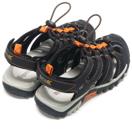 Dětské sandály Regatta Westshore IV Jnr BlkRstyOrng