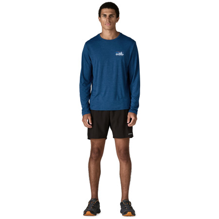 Pánské triko Patagonia M's L/S Cap Cool Daily Shirt - '73 Skyline