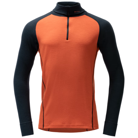Pánské funkční triko Devold Duo Active Merino 205 Zip Neck Man