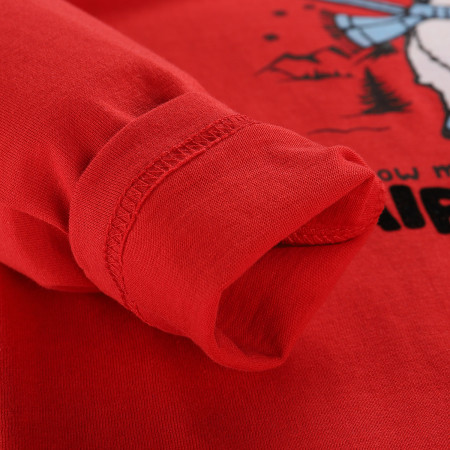 Dětské triko Alpine Pro Ecco 2 Red