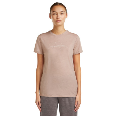Dámské triko Icebreaker Women Merino 150 Tech Lite SS Tee Sparkling Stars