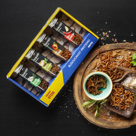 Jedlí červi Sens Dárkový set 4 chutí