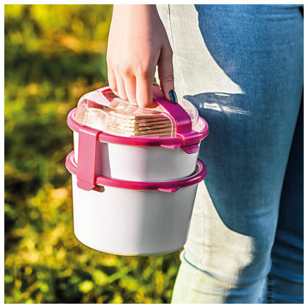 Sada nádobí Omada Omada Sanaliving Box Set 19,5x18,5x20,5cm/1L+1,6L