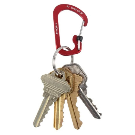Pomocná karabina Nite Ize SlideLock Aluminium