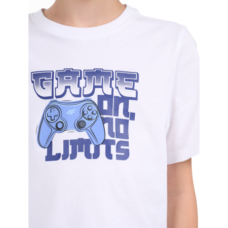 Dětské triko 4F Tshirt M3517 White