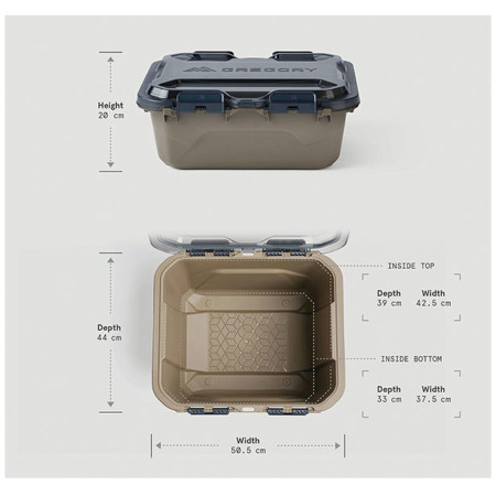 Úložný box Gregory Alpaca Gear Box 25L