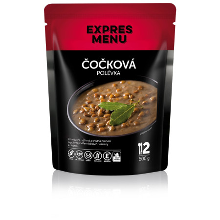 Polévka Expres menu Čočková polévka (2 porce)