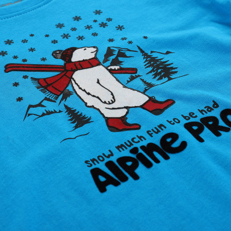 Dětské triko Alpine Pro Ecco 2 Blue