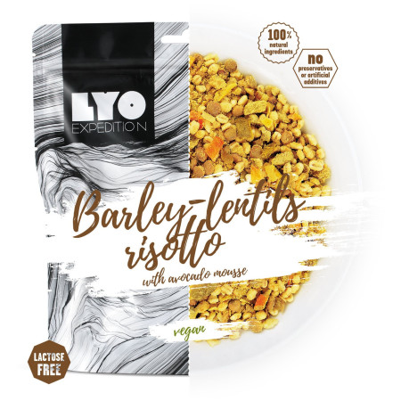 Lyo food Kroupové rizoto s čočkou a avokádem 500 g
