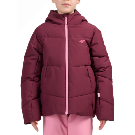 Dětská lyžařská bunda 4F Technical Jacket F1194 Burgundy