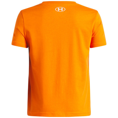 Dětské funkční triko Under Armour UA B Logo Wordmark SS Outrageous Orange
