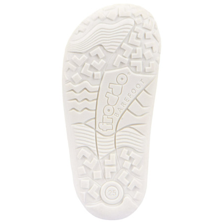 Dětské tenisky Froddo Barefoot river White/Black