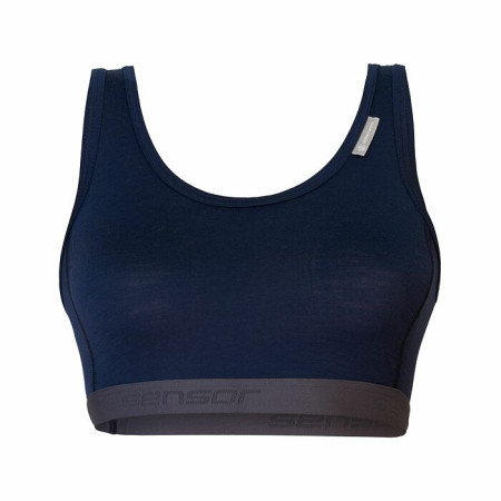 Sportovní podprsenka Sensor Merino Active Deep Blue