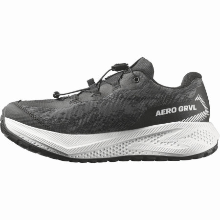 Dětské boty Salomon Aero Grvl Wp J Black-White-Black