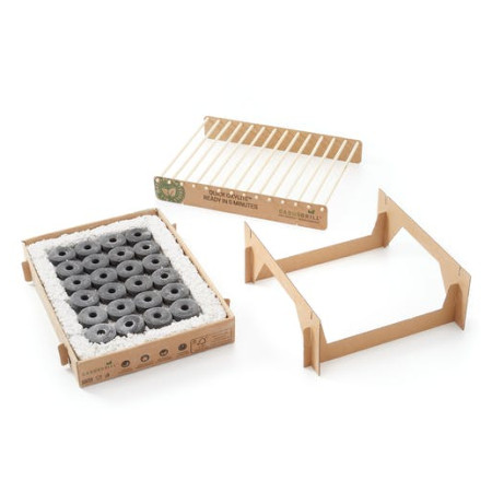 Gril na dřevěné uhlí CasusGrill Ekologický gril