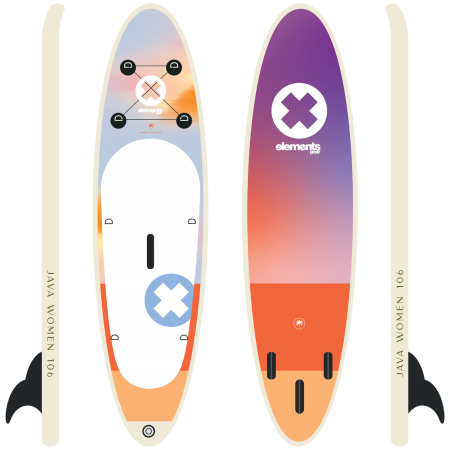 Paddleboard Elements Gear JAVA 106 women allround