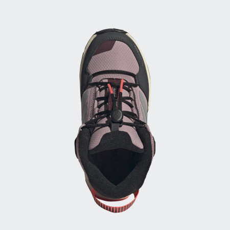 Dětské boty Adidas Terrex Ax4R Cw+ Mid Purple
