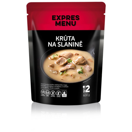 Hotové jídlo Expres menu Krůta na slanině 600g