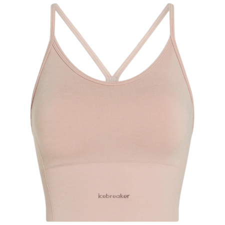 Sportovní podprsenka Icebreaker Merino Blend 260 Seamless Rib Strappy Tank