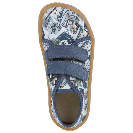 Dětské tenisky Froddo Barefoot canvas Light Blue