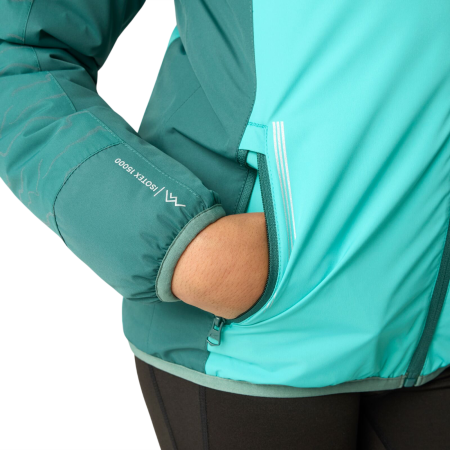 Dětská zimní bunda Regatta Illuma Reflective Jacket Turquoise/Mediterranea