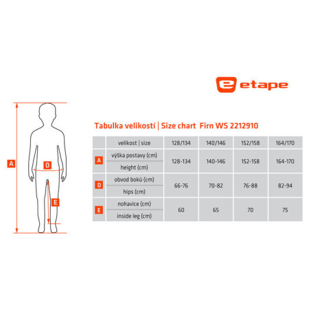 Dětské kalhoty Etape Firn WS
