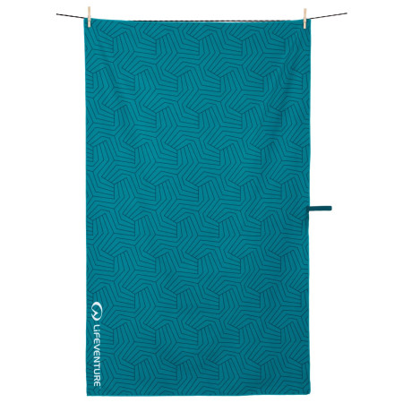 Rychleschnoucí osuška LifeVenture Printed SoftFibre Trek Towel