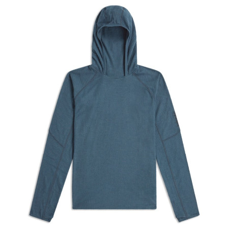 Pánská mikina Icebreaker Men Mer 400 RealFleece Grid Pulover Hood