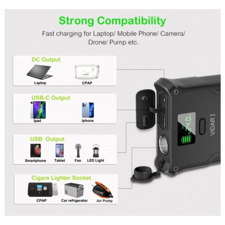 Outdoor powerbanka Viking Technology Vidar I