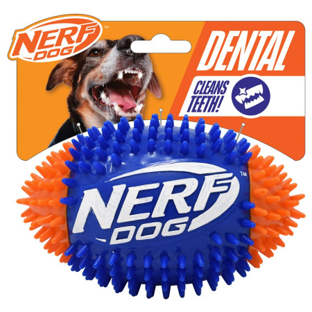 Hračka pro psa Nerf Dog Squeak Spike Football 15cm
