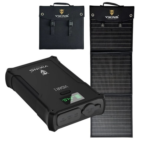 Set Viking Technology powerbanka Viking VIDAR I a solární panel Viking L60 PD