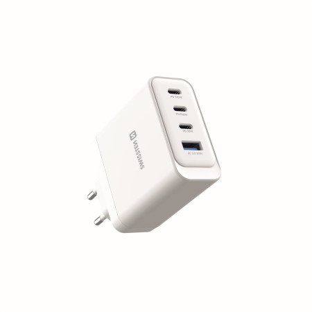 Adaptér Swissten GaN 2X USB-C 100W + 1X USB-C 20W + 1X USB-A 30W